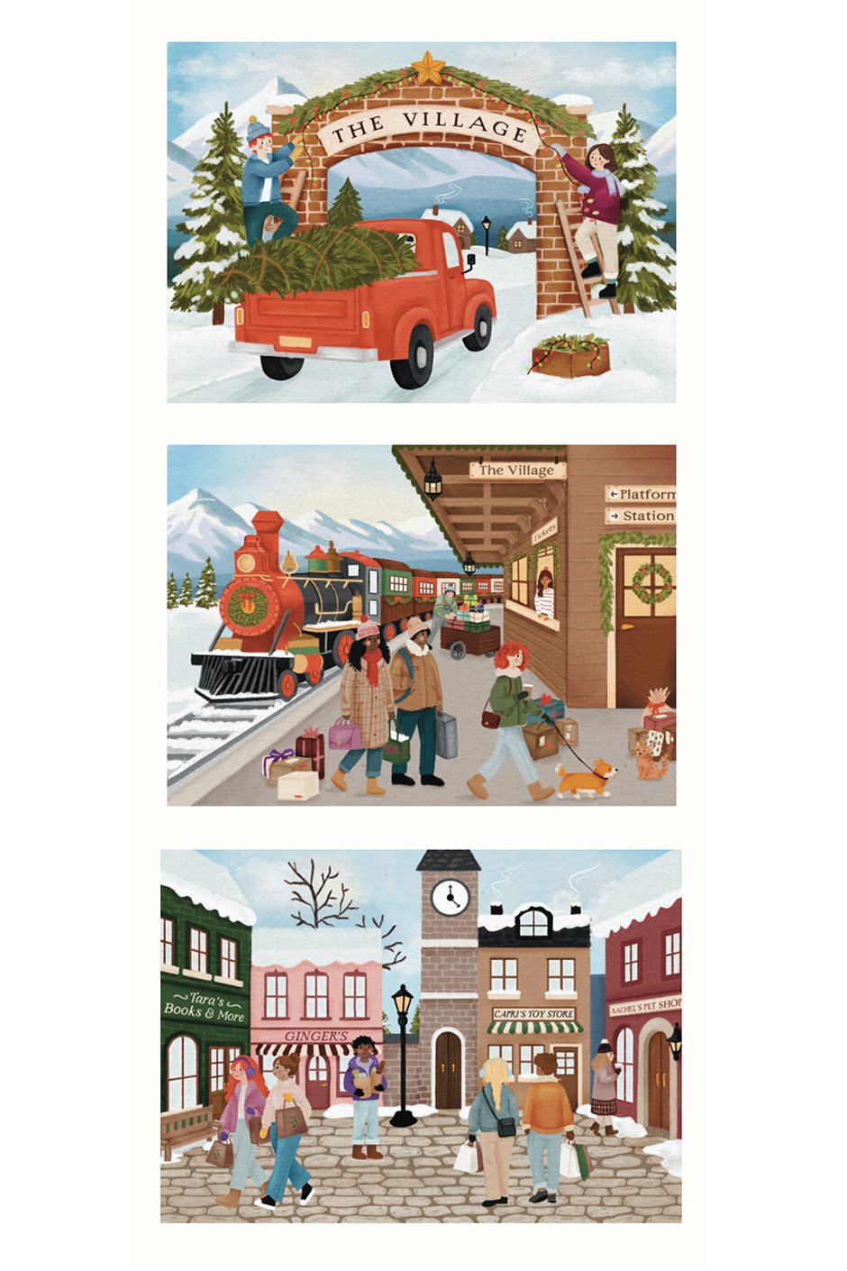 [Pre-Order] Villager Puzzles Puzzle Advent Calendar | 24 Mini 100-Piece Puzzles Villager Puzzles