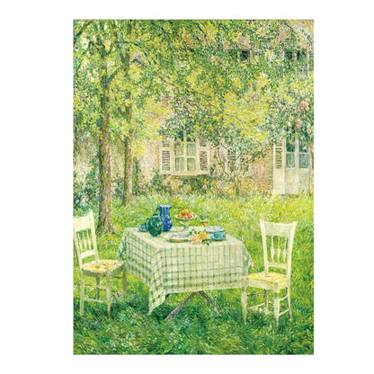 SEREN ART Table in the Green Garden 500 Piece Puzzle SEREN ART