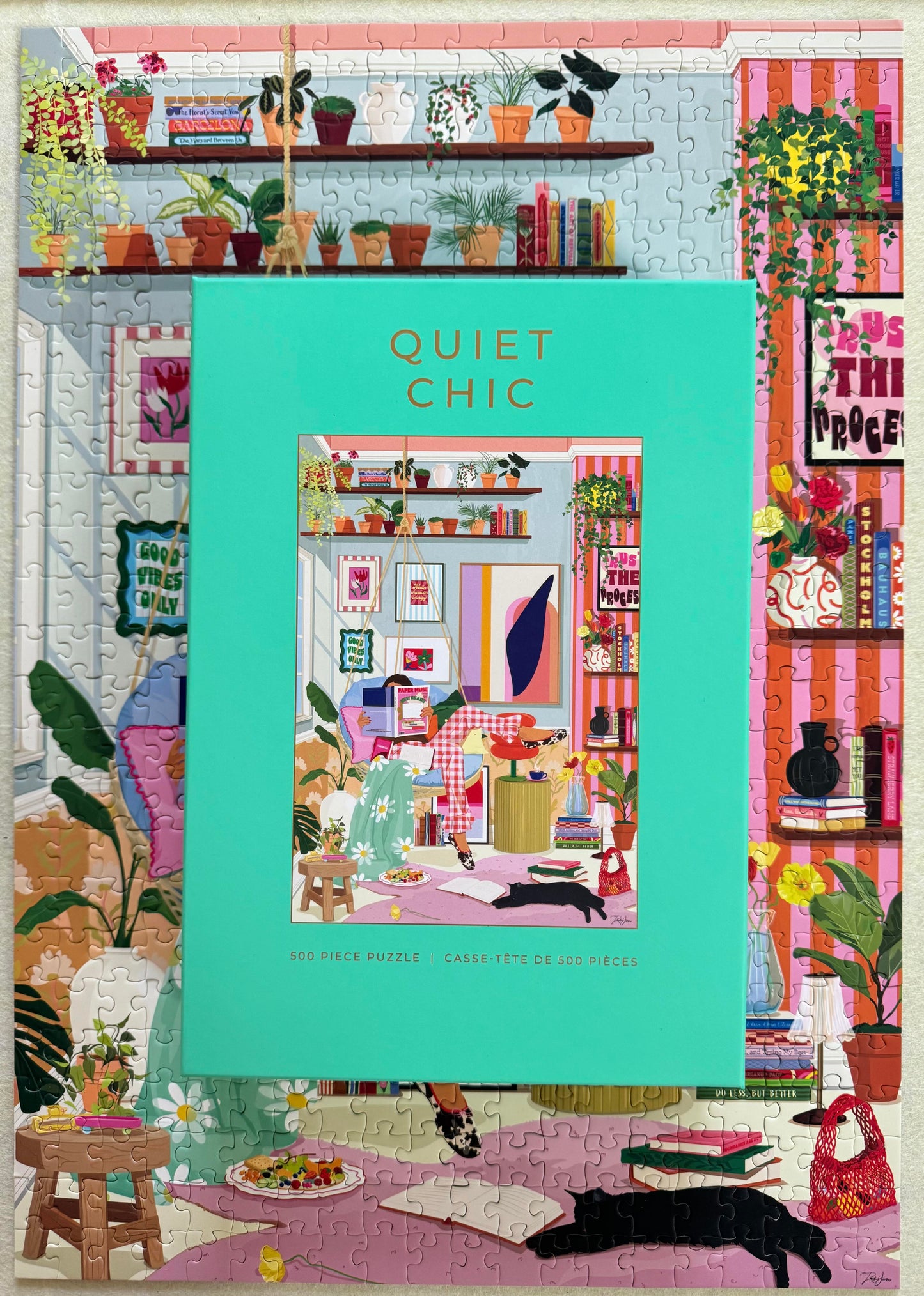 Quiet Chic 500 Piece Jigsaw Puzzle