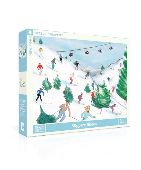 Slippery Slopes 500 Piece Jigsaw Puzzle