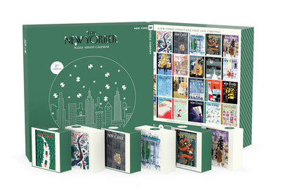 New Yorker Advent Calendar 2nd Edition Set of 24 Mini Puzzles