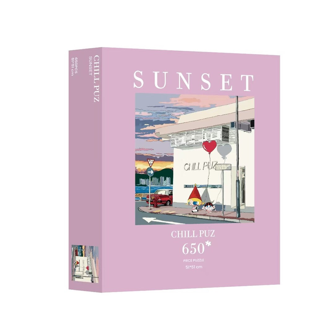 CHILL PUZ Sunset 650 Piece Puzzle
