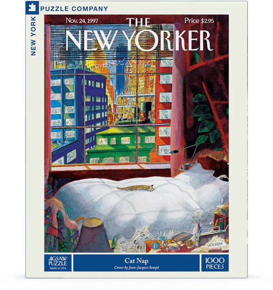 Cat Nap 1000 Piece Jigsaw Puzzle