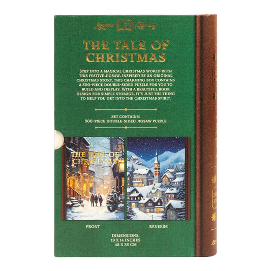 The Tale of Christmas 500 Piece Double-Sided Jigsaw Puzzle Professor Puzzle