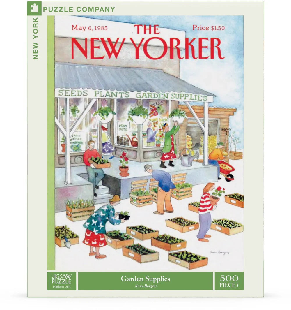 Garden Supplies 500 Piece Jigsaw Puzzle New York Puzzle Company