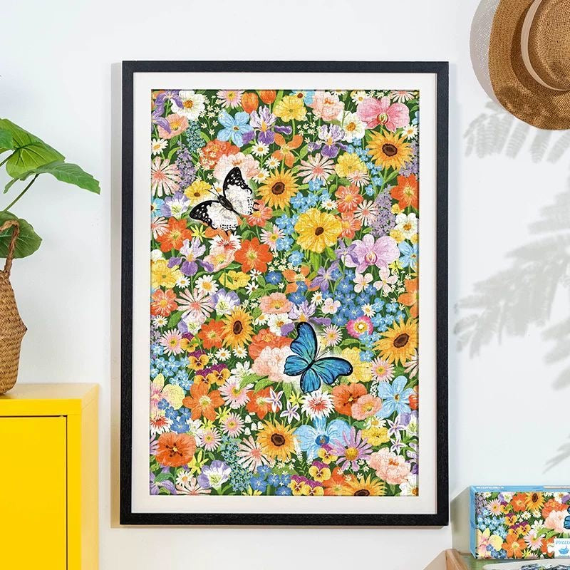 Momibook Dancing Butterflies 1000 Piece Jigsaw Puzzle Momibook