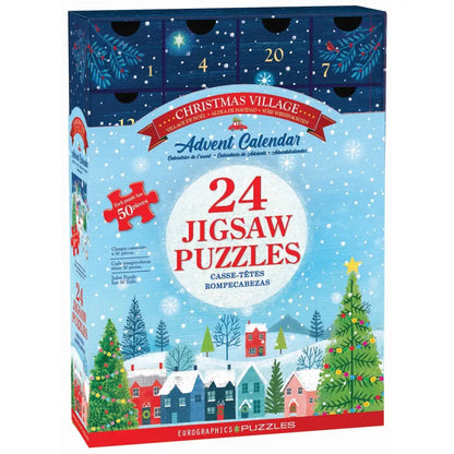 Christmas Village Advent Calendar V Boutique Studio