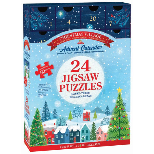 Christmas Village Advent Calendar V Boutique Studio