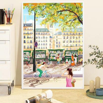 Summer Book Stall 1000 Piece Jigsaw Puzzle Tutu Dingdang