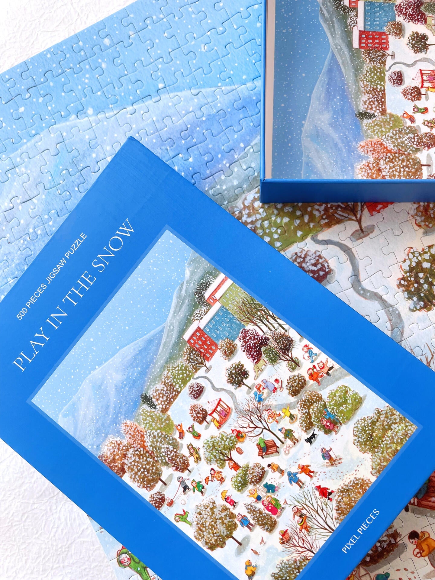 Play in The Snow 500 Jigsaw Puzzle