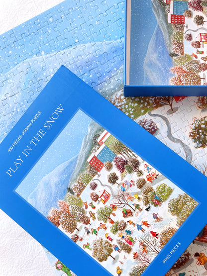 Play in The Snow 500 Jigsaw Puzzle