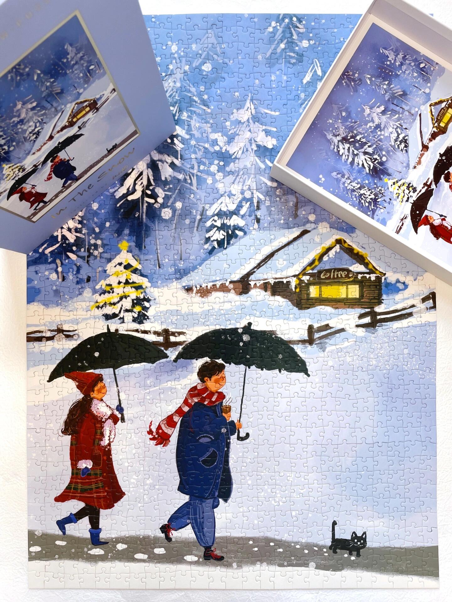 In the Snow 1000 Piece Jigsaw Puzzle