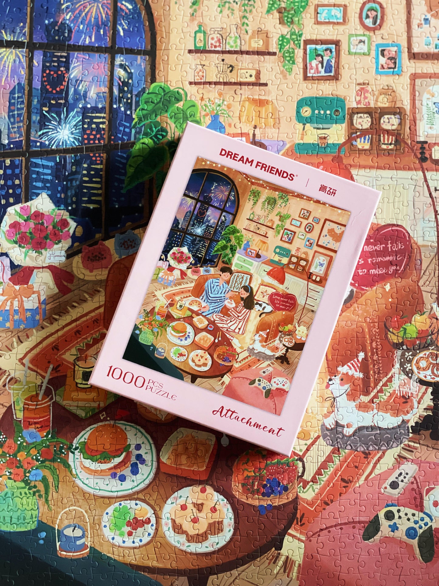 Dream Friends Attachment 1000 Piece Jigsaw Puzzle