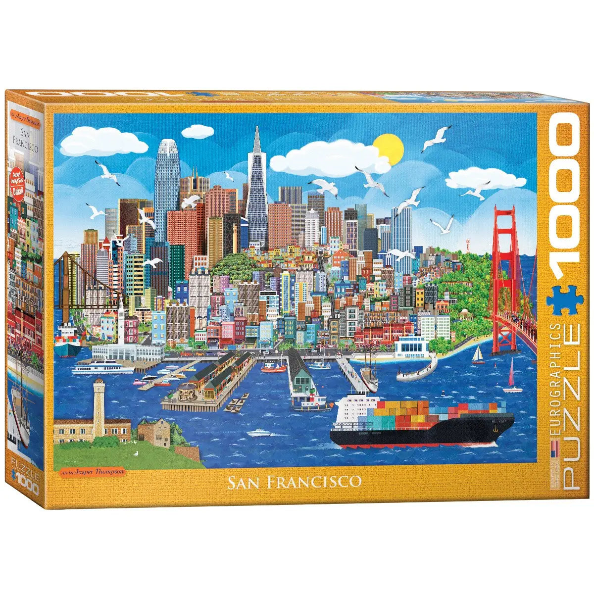 San Francisco 1000 Piece Jigsaw Puzzle