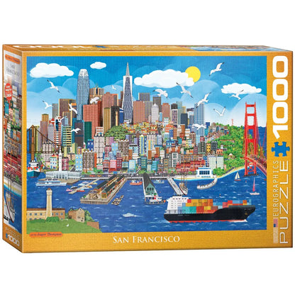 San Francisco 1000 Piece Jigsaw Puzzle
