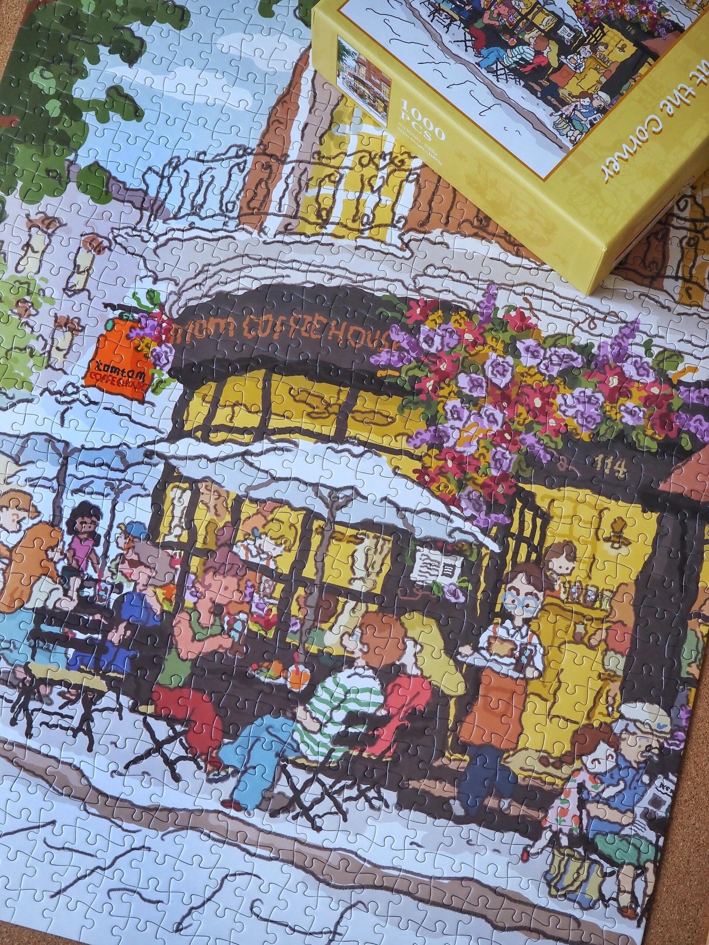 Momibook Corner Afternoon 1000 Piece Jigsaw Puzzle