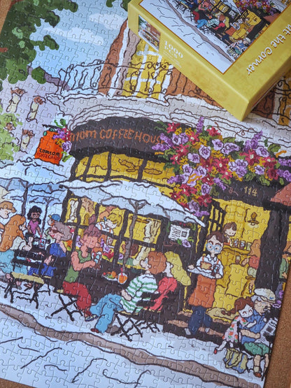Momibook Corner Afternoon 1000 Piece Jigsaw Puzzle