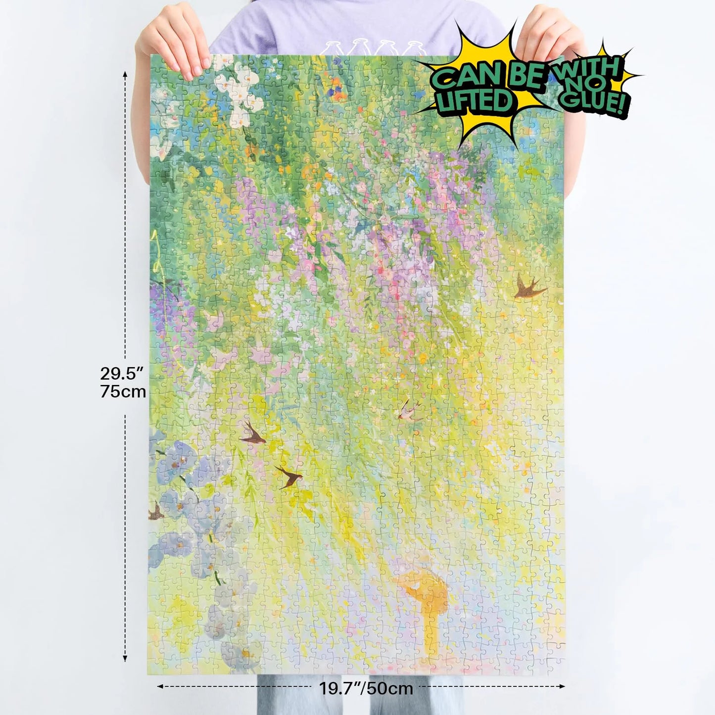 Momibook Spring Secret Garden 1000 Piece Jigsaw Puzzle