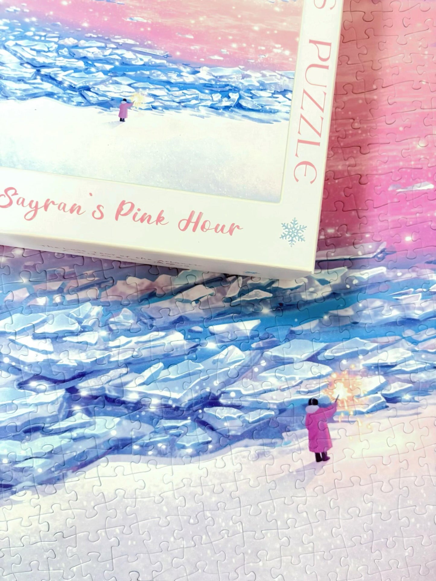 Sayram’s Pink Hour 1000 Piece Puzzle