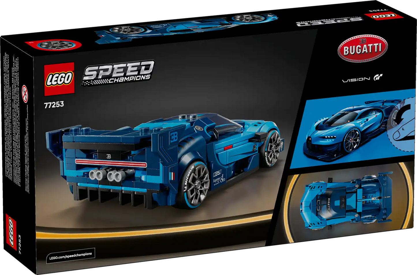 LEGO Speed Champions Bugatti Vision GT Hyper Sports Car 77253