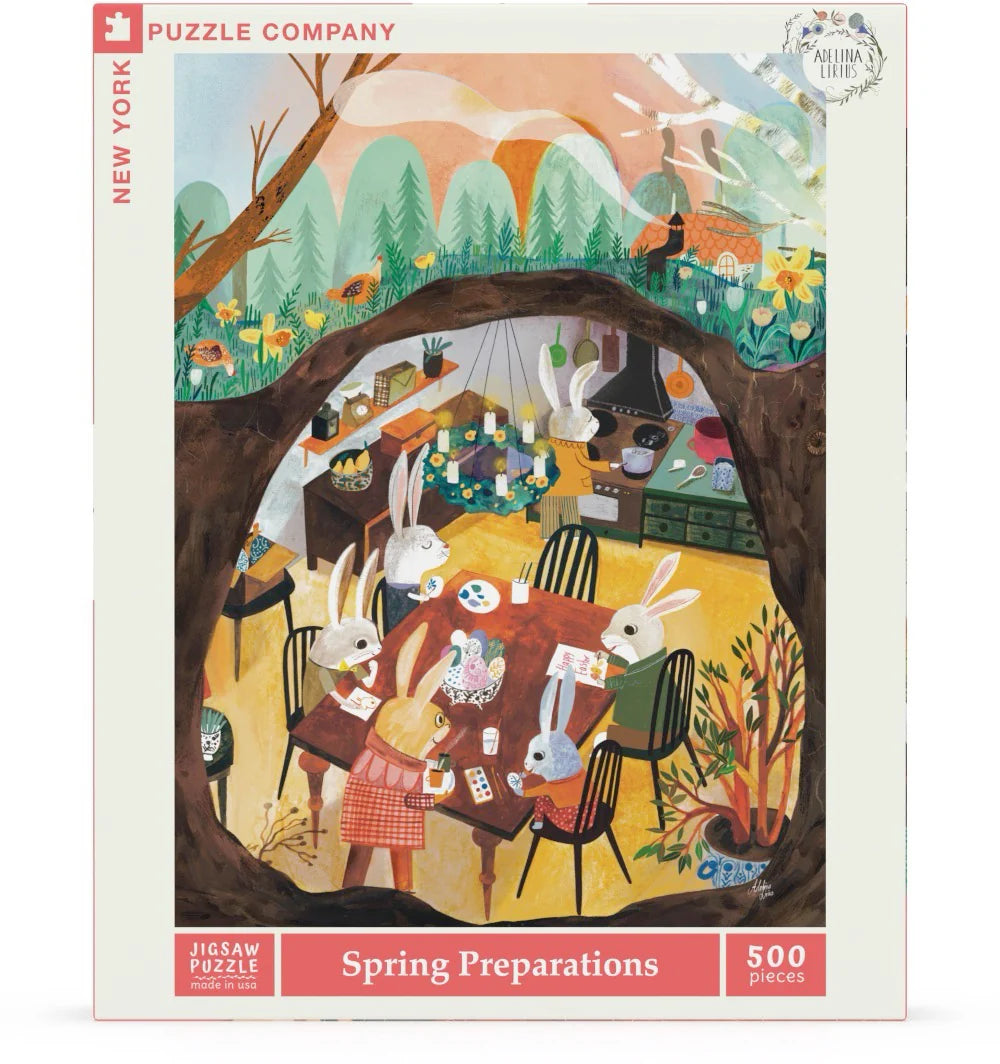 Spring Preparations 500 Piece Jigsaw Puzzle