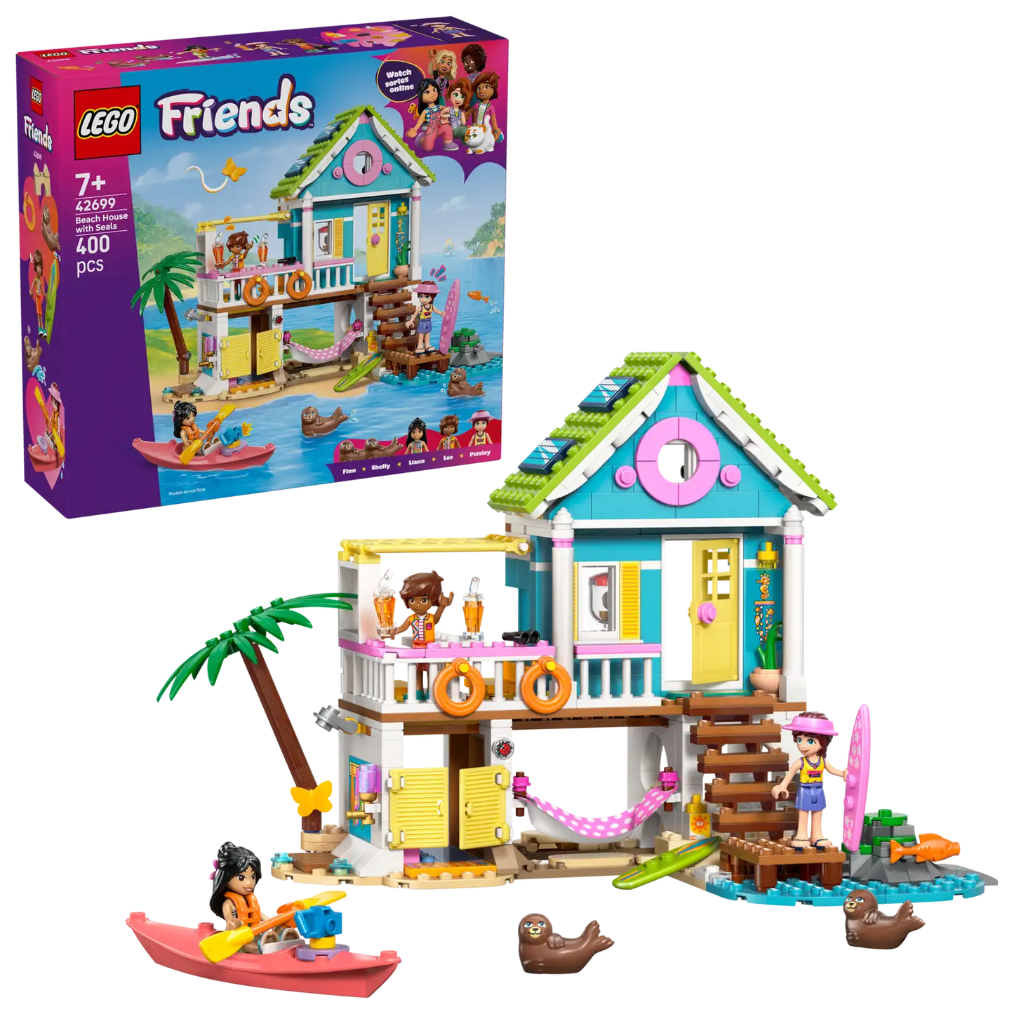 LEGO Friends Beach House with Seals 42699