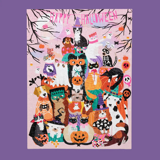 Happy Halloween 500 Piece Puzzle WerkShoppe