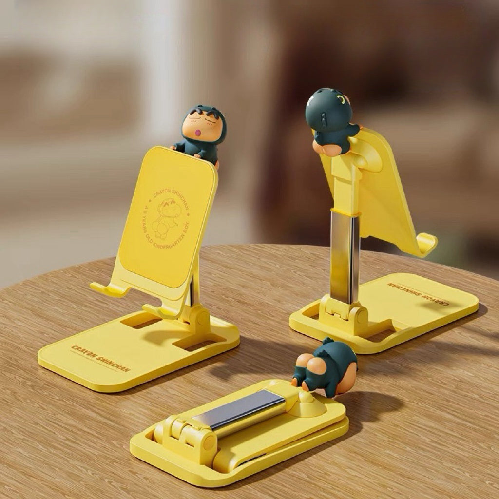 Foldable Crayon Shin Chan Phone Holder