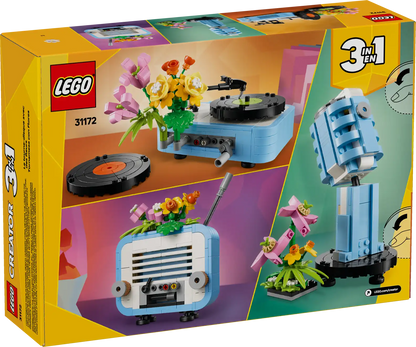 LEGO Creator 3-in-1 Record Player with Flowers 31172