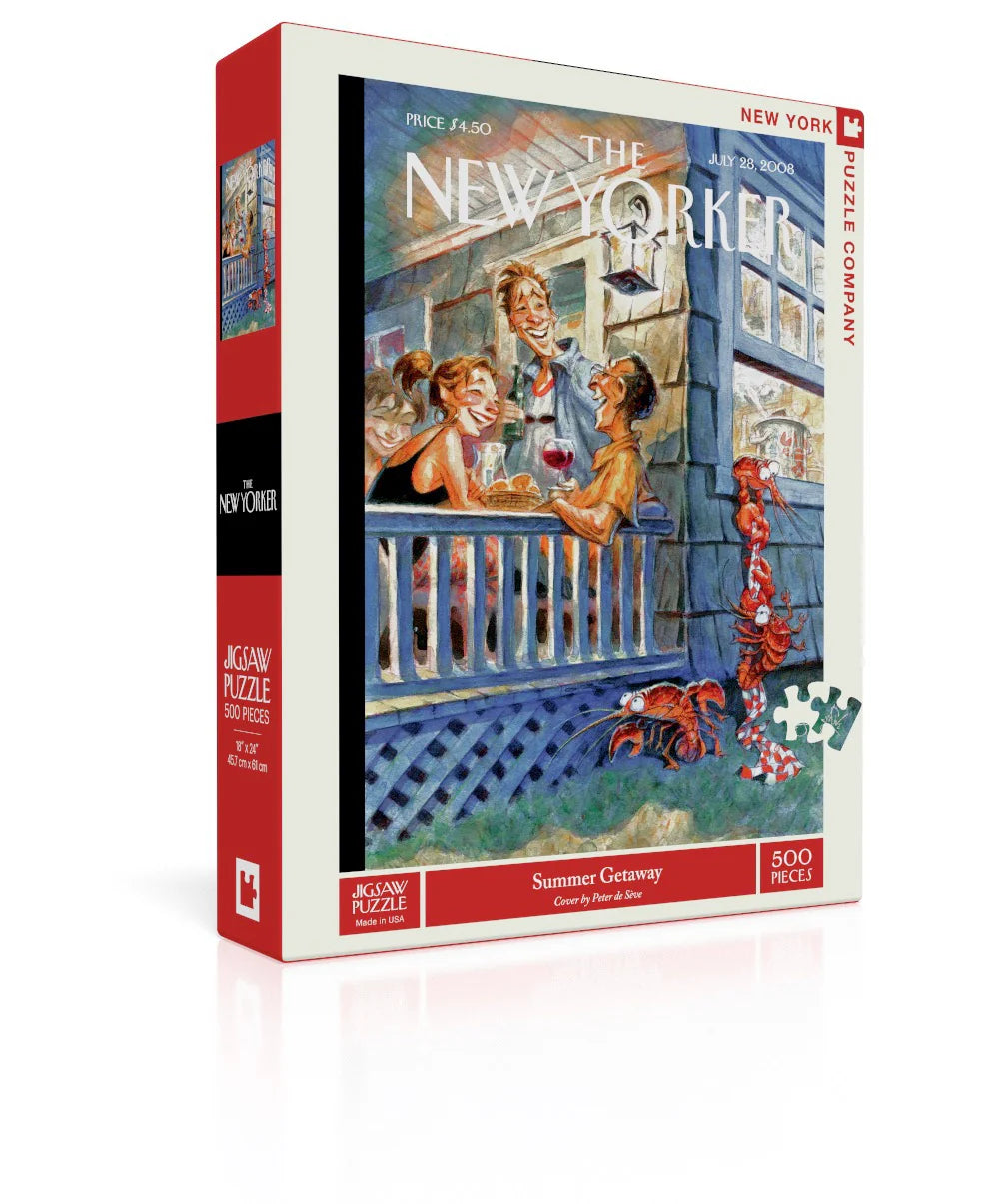 Summer Getaway 500 Piece Jigsaw Puzzle New York Puzzle Company