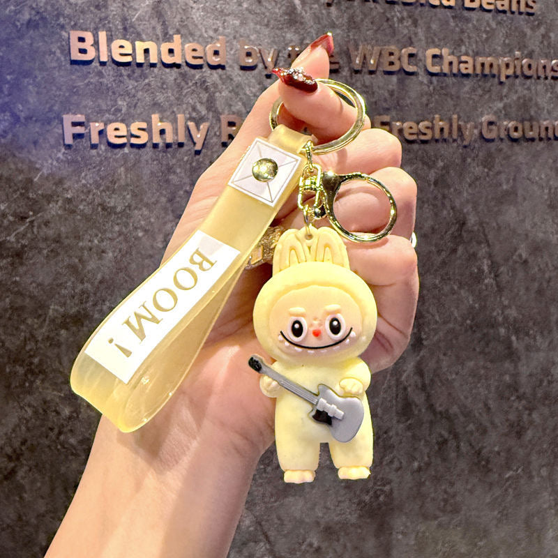 Cartoon Labubu Keychain