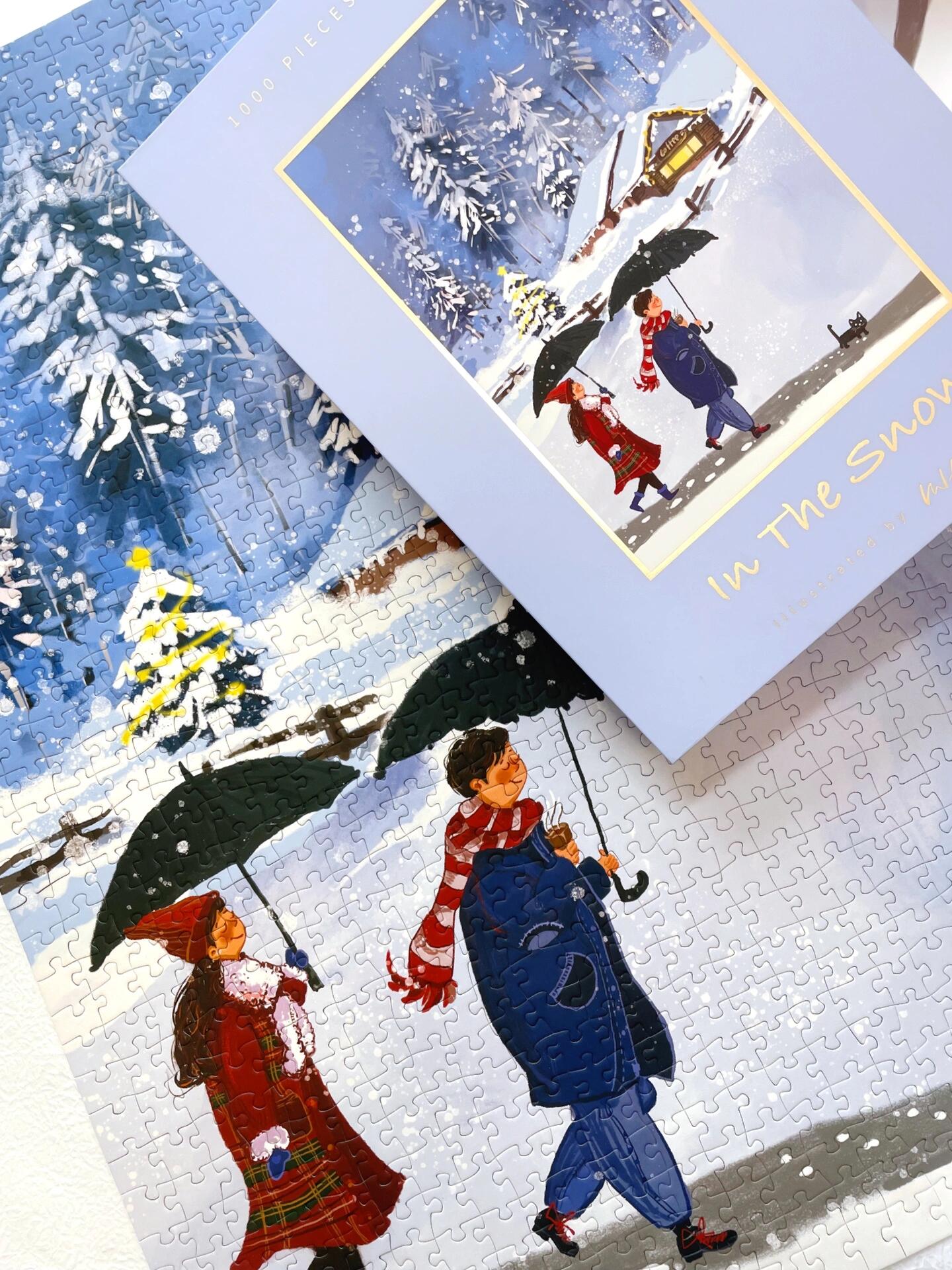 In the Snow 1000 Piece Jigsaw Puzzle