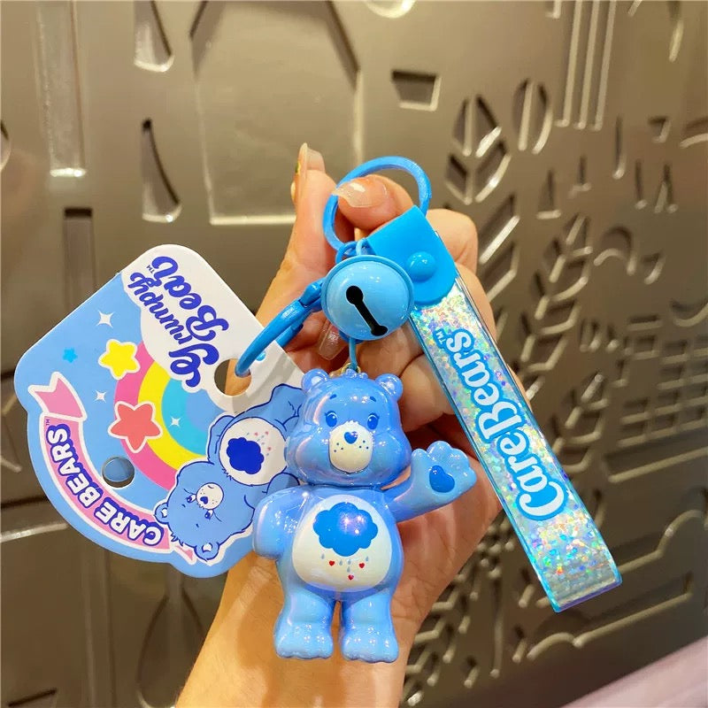 Cute Care Bears Plated Keychain