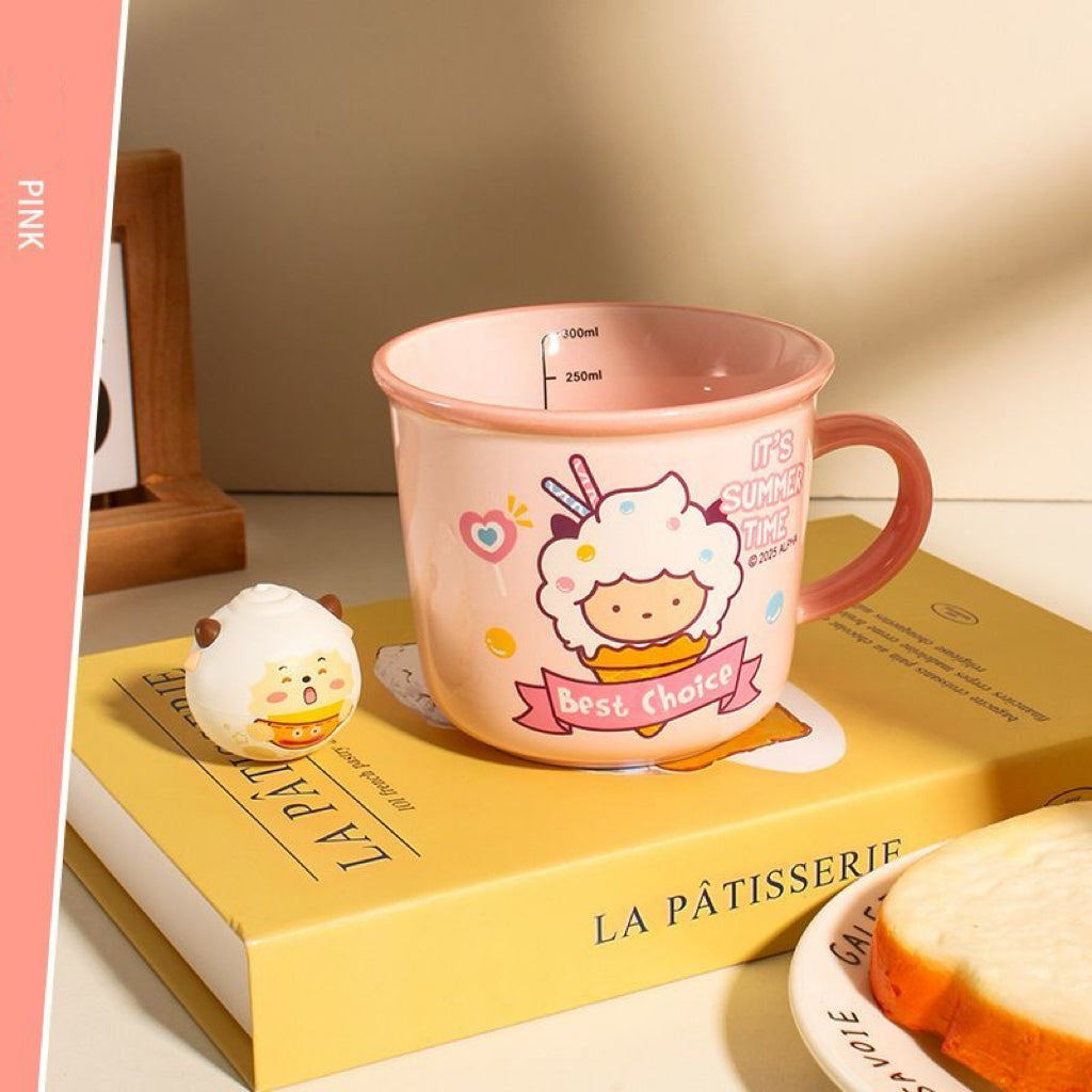 Cute Sheep Ceramic Mug