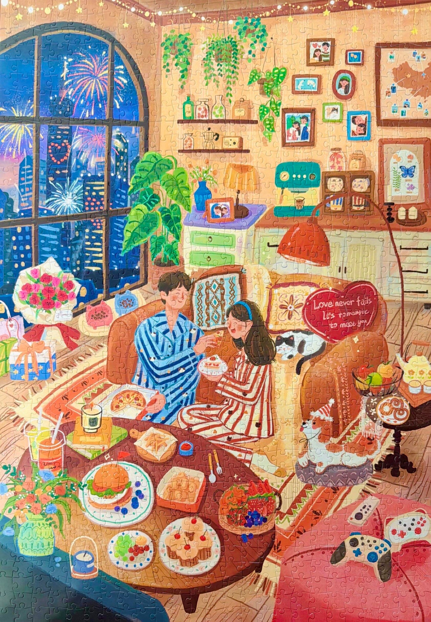 Dream Friends Attachment 1000 Piece Jigsaw Puzzle