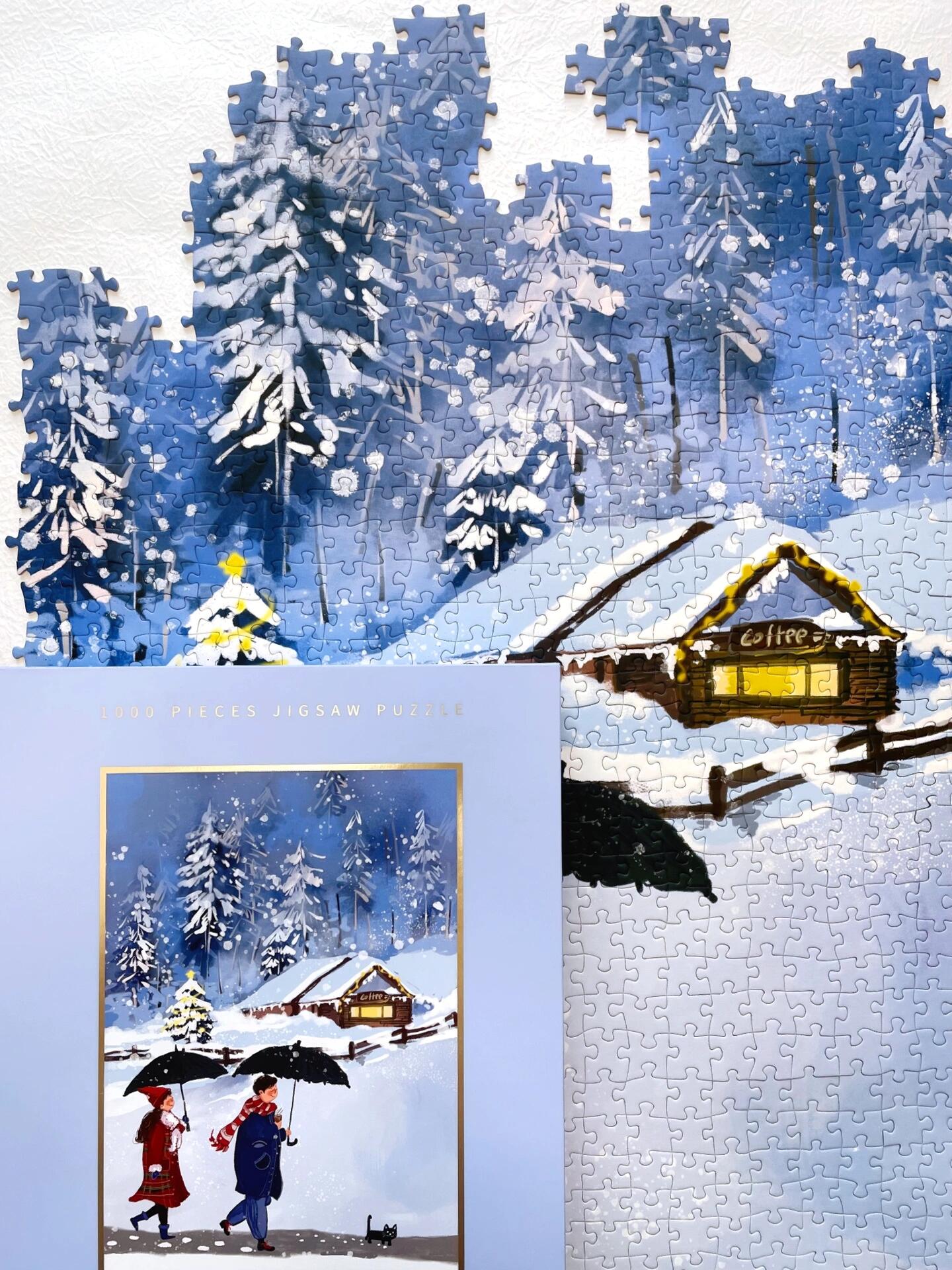 In the Snow 1000 Piece Jigsaw Puzzle