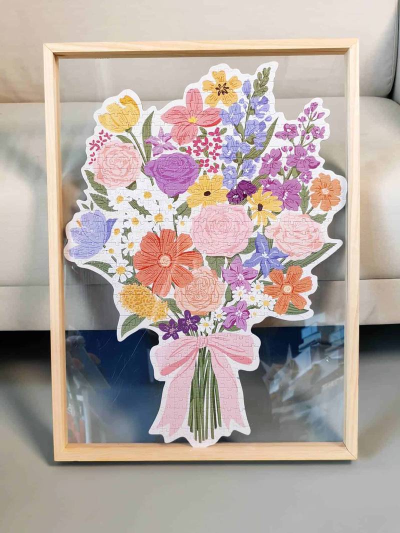 Flora Blossom 520 Piece Jigsaw Puzzle