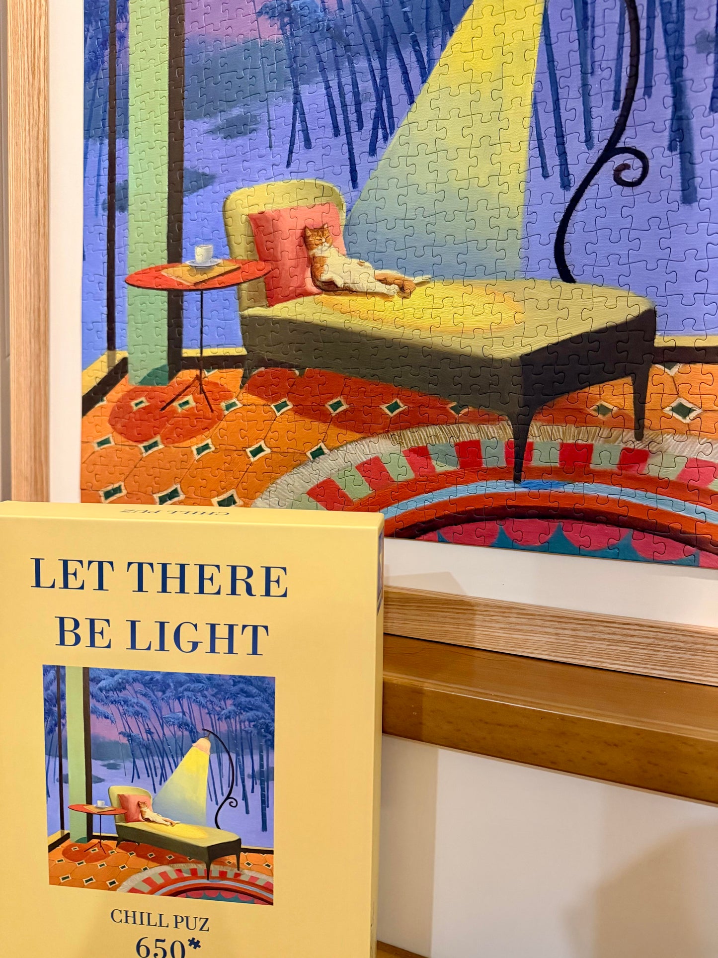 CHILL PUZ Let There Be Light 650 Piece Puzzle