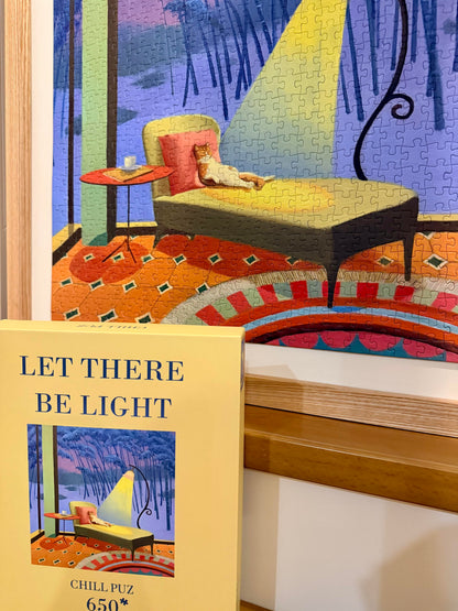 CHILL PUZ Let There Be Light 650 Piece Puzzle