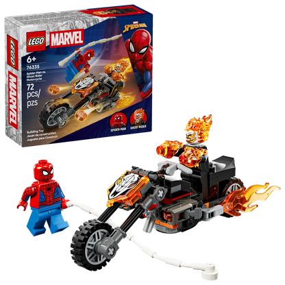 LEGO Marvel Spider-Man vs. Ghost Rider Motorcycle 76335