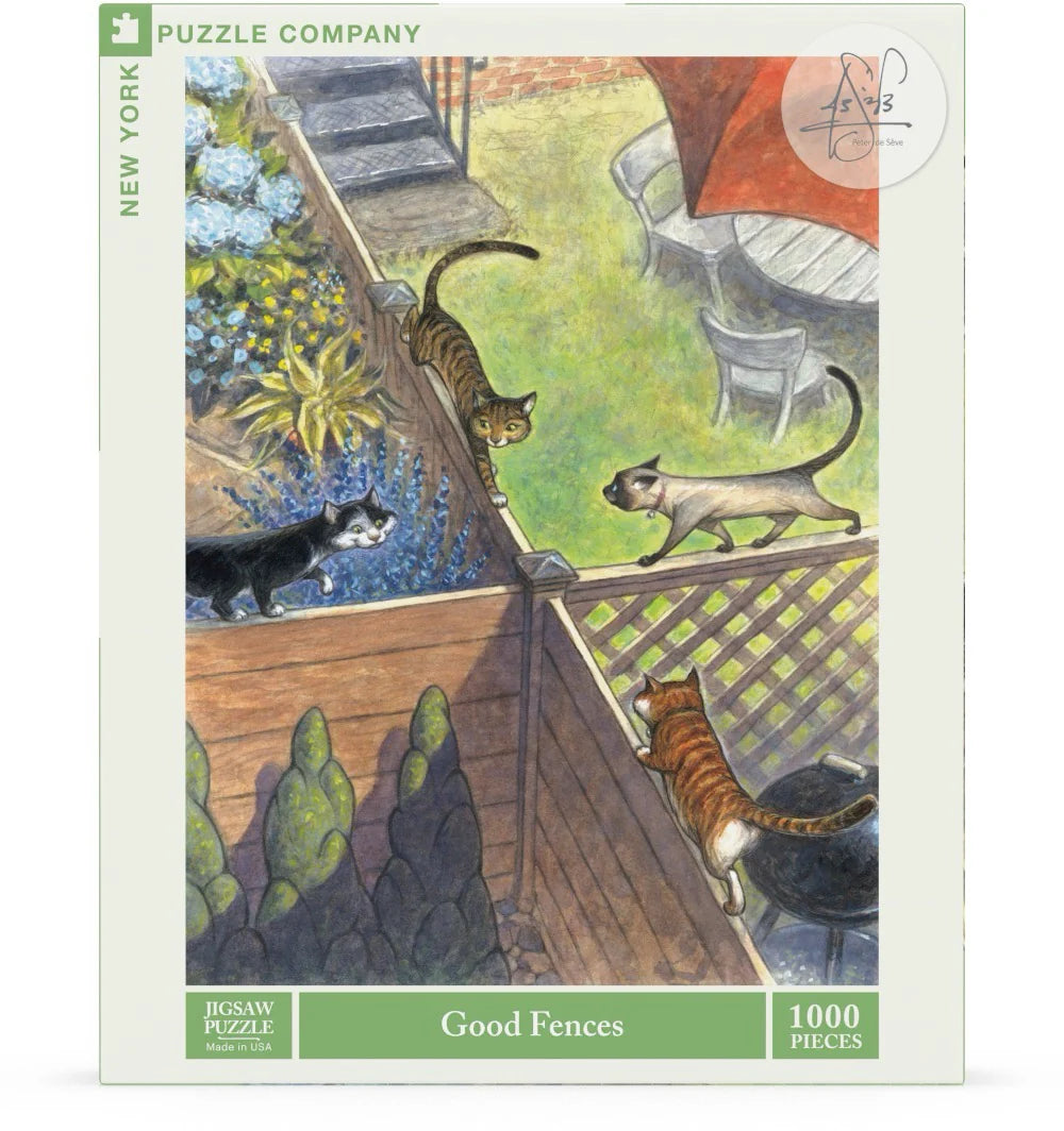Good Fences 1000 Piece Jigsaw Puzzle