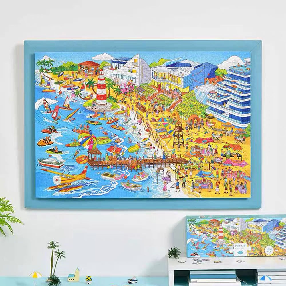 Momibook Summer Rhapsody 1000 Piece Jigsaw Puzzle Momibook