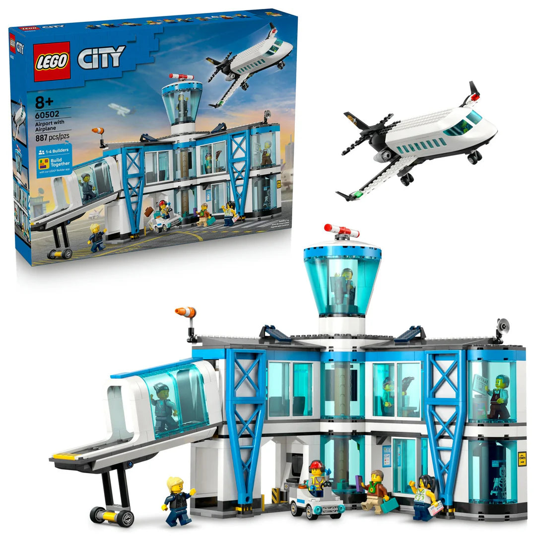 LEGO City Airport with Airplane 60502 LEGO