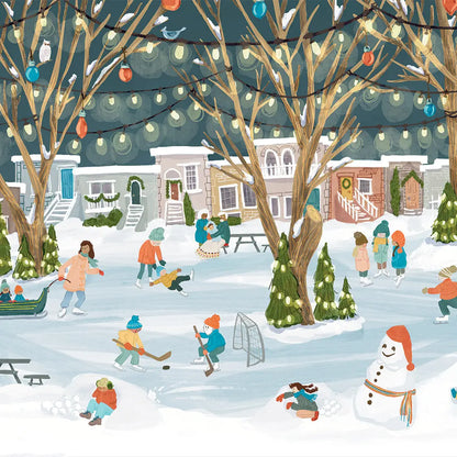 [Pre-Order] Neighbourhood Rink 250 Piece Puzzle Villager Puzzles
