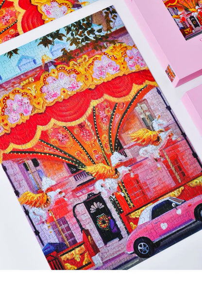 CHILL PUZ Carousel 500 Piece Jigsaw Puzzle CHILL PUZ