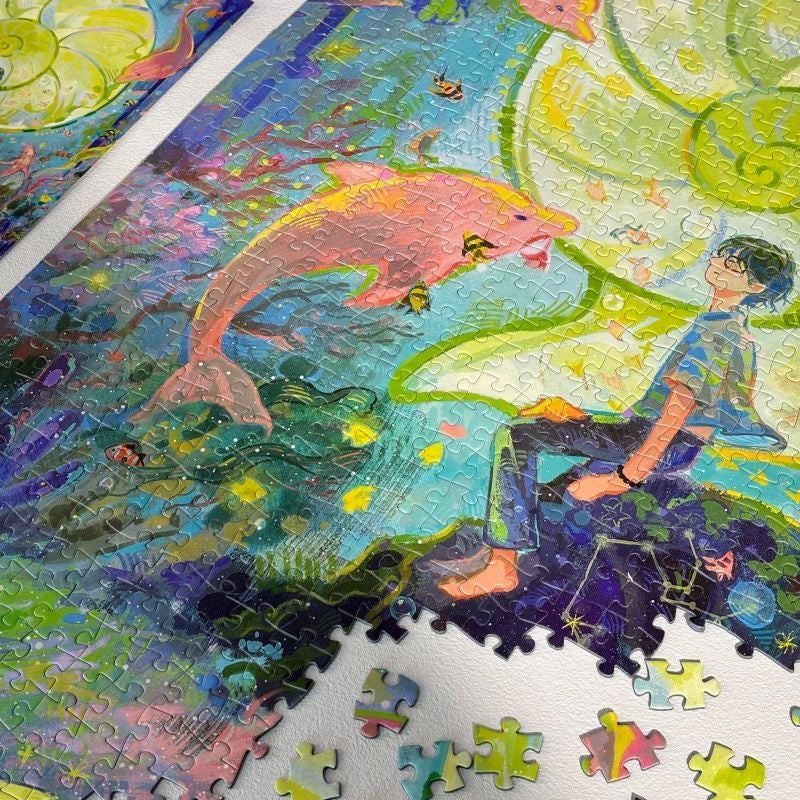 Missing Silently 1000 Piece Jigsaw Puzzle Tutu Dingdang