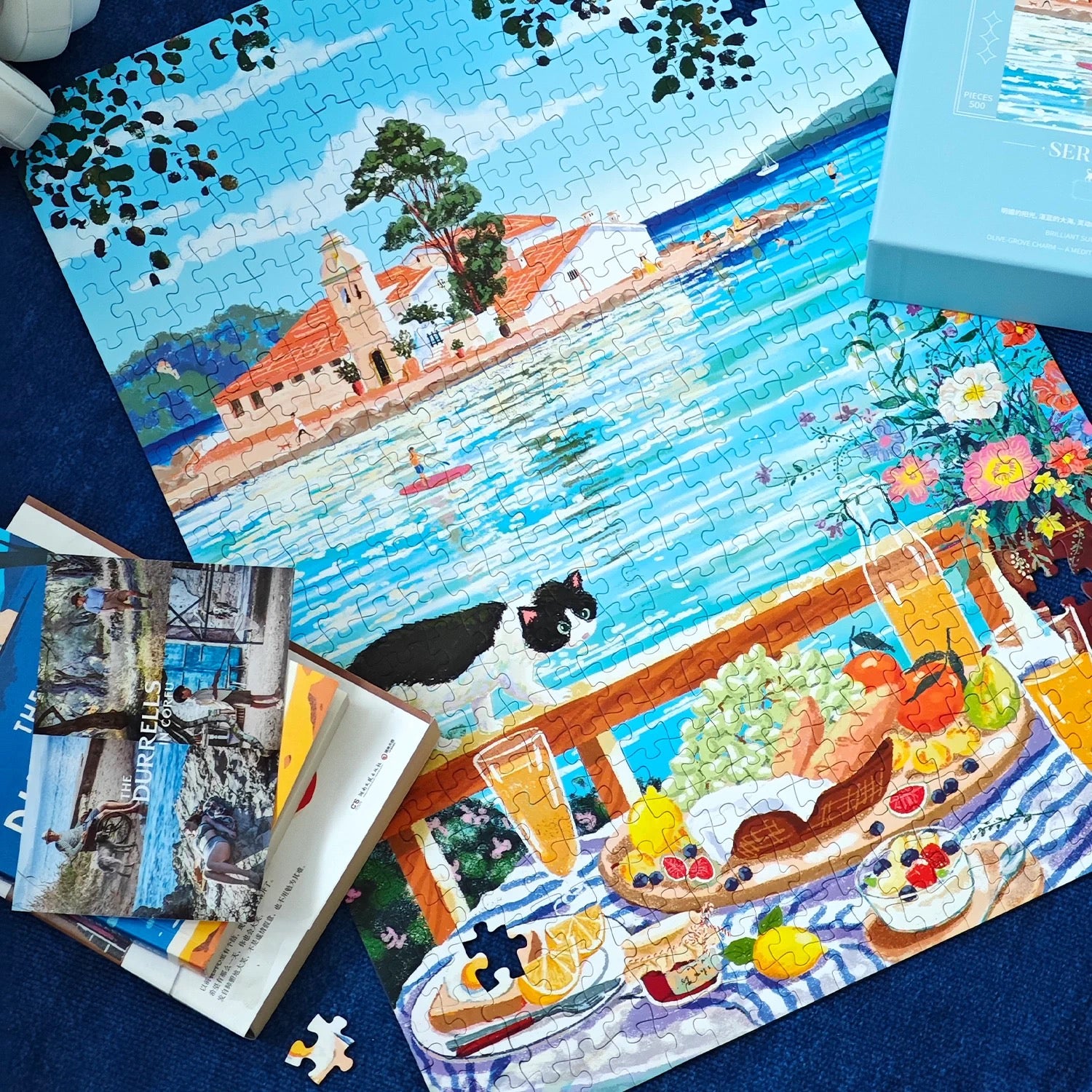 SEREN ART Corfu Island 1000 Piece Puzzle SEREN ART