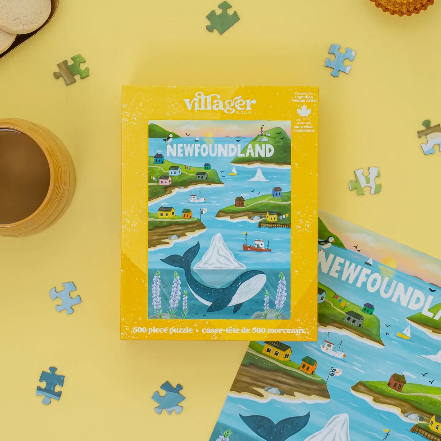 Newfoundland Sites 500-Piece Puzzle Villager Puzzles