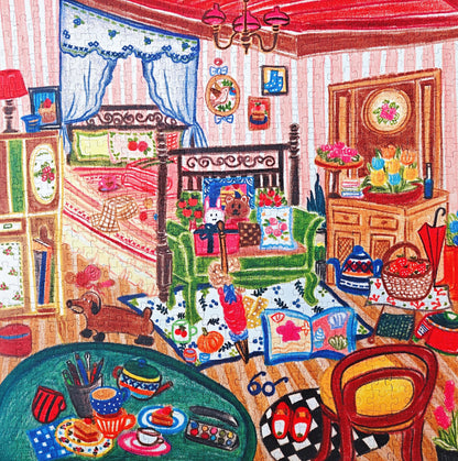 CHILL PUZ My Room 650 Piece Puzzle