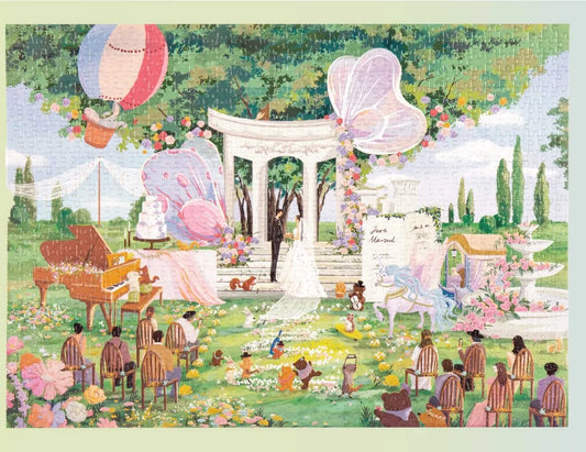 Dream Friends Our Best Wedding 1000 Piece Jigsaw Puzzle